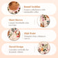 🌿 🌸 Pamut plus size virágmintás többrétegű ruhák