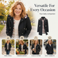 🧥✨Női Elegáns. Könnyű. Vízálló Kabát-Engedd Szabadjára a Stílust és a Tartósságot Bármilyen Viharban!