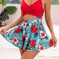 ⏳LAST DAY SPECIAL PRICE ONLY ￡13.99‼️💥50K+ SOLD🌺Floral Cutout Swim Dress✨V Neck Tie Back One Piece Skirt Swimsuit Holiday Beach Outfit👙