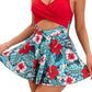 ⏳LAST DAY SPECIAL PRICE ONLY ￡13.99‼️💥50K+ SOLD🌺Floral Cutout Swim Dress✨V Neck Tie Back One Piece Skirt Swimsuit Holiday Beach Outfit👙