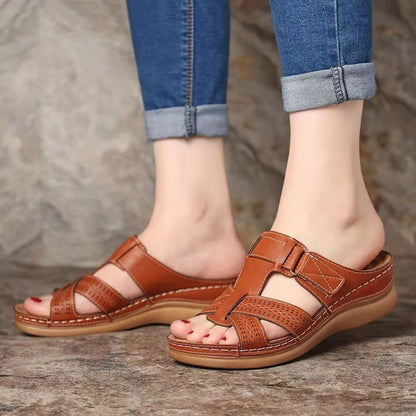 Prémium bőr szandál nőknek👡