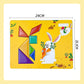 Mágneses utazó tangram puzzle gyerekeknek🎈