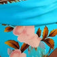🌸Divatos mintás, magas derekú bikini szett👙