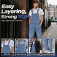 👖 🔥Akciós - Férfi klasszikus szabású farmeroverall