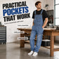 👖 🔥Akciós - Férfi klasszikus szabású farmeroverall