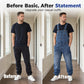 👖 🔥Akciós - Férfi klasszikus szabású farmeroverall