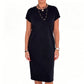 Women Casual Loose Midi Dress with Pockets