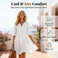 Women's Ruffle Hem V Neck Woven Dress
