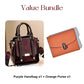 Women's Vintage Crossbody Handbag with Adjustable Strap