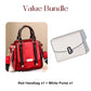 Women's Vintage Crossbody Handbag with Adjustable Strap