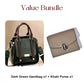 Women's Vintage Crossbody Handbag with Adjustable Strap