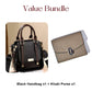 Women's Vintage Crossbody Handbag with Adjustable Strap