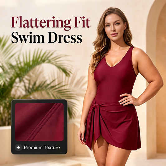 Női Plus Size Egyrészes Egyszínű Fürdőruha