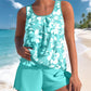 🏊 Női mintás tankini fürdőruha