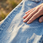 👖 Női retró, rövidített egyenes szárú farmernadrág