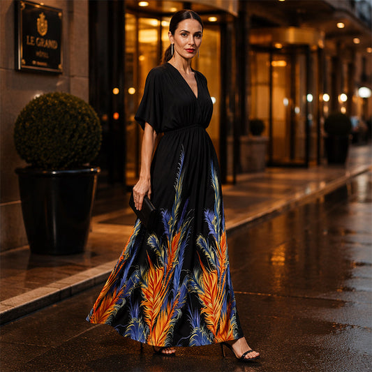 👗 Nyári, folyós maxi ruha utazásokhoz