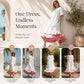 Women's Summer Tiered Ruffle Maxi Dress