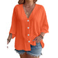 Women’s V-Neck Button Up Cardigan Casual Shirt
