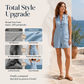 ☀️ Női Nyári Állógalléros Jumpsuit