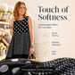 👗 Női ujjatlan pöttyös és kockás patchwork ruha