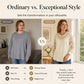 Women's Elegant Lace Patchwork Top