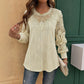 Women's Elegant Lace Patchwork Top