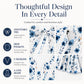 Women's Casual Floral Print V Neck Dress
