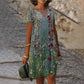 Women's Charming Loose Bold Print Dresses