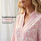Women's Floral Print V-Neck Tiered Dress