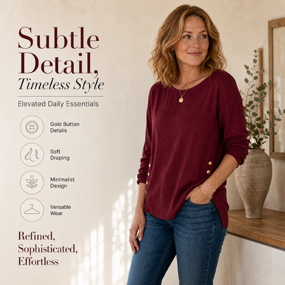 Women's Casual Loose Cotton Linen Top