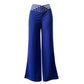 Women's Casual High-Waisted Wide-Leg Pants