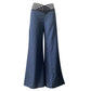 Women's Casual High-Waisted Wide-Leg Pants