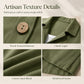 Women's Retro Loose-Fit Button-Down Shirt