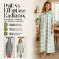 Women's Plaid Button-Down Maxi Shirt Dress