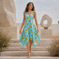 Women's Summer Daisy Print Cami Dress