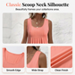 Women's Casual Summer Sleeveless Pleated Tank Dress