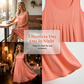 Women's Casual Summer Sleeveless Pleated Tank Dress