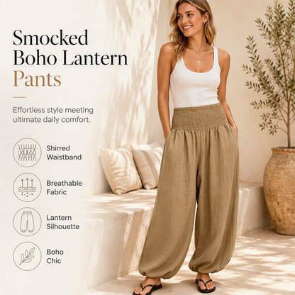 👖 Női Casual, Smock Derékrészes Harem Nadrág