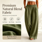 Women's Elastic Waist Wide-Leg Pants
