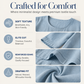 Women's Casual Crew Neck 3/4 Sleeve Top