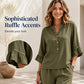 Women's Casual Top & Pants Two-Piece Set
