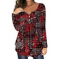 Women's Elegant V-Neck Button Top