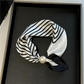 No-Tie Magnetic Pearl Clasp Soft Scarf