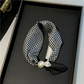 No-Tie Magnetic Pearl Clasp Soft Scarf