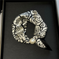 No-Tie Magnetic Pearl Clasp Soft Scarf
