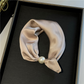 No-Tie Magnetic Pearl Clasp Soft Scarf