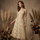 Women's Floral Print Sleeveless Maxi Dress with Pockets