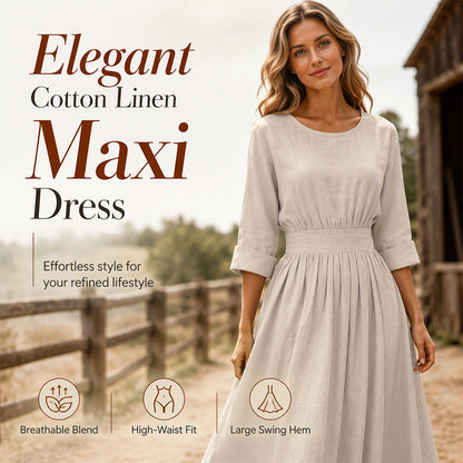 Women's Casual Cinched Waist Dress