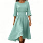 Women's Casual Cinched Waist Dress