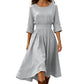 Women's Casual Cinched Waist Dress